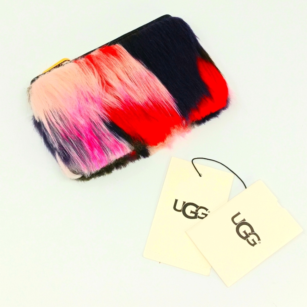 Faux Fur Ugg Clutch Small